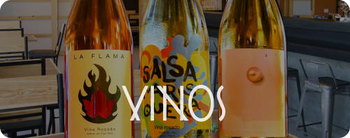 Vinos en kyozon sushi bar